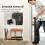 PawHut Barrera para Perro Negro 142 x 10 x 87 cm 6