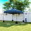 Outsunny Carpa Plegable Azul 297 x 297 x 287 cm 3