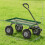 Outsunny Carro de Jardín Bicolor 94 x 48.5 x 100 cm 4