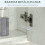 Armario de Baño Blanco 90 x 15 x 75 cm 5