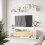 Homcom Mueble de Televisión Bicolor 153.6 x 25 x 42 cm 2