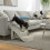 PawHut Escalera para Perro Gris 49 x 38 x 38 cm 2