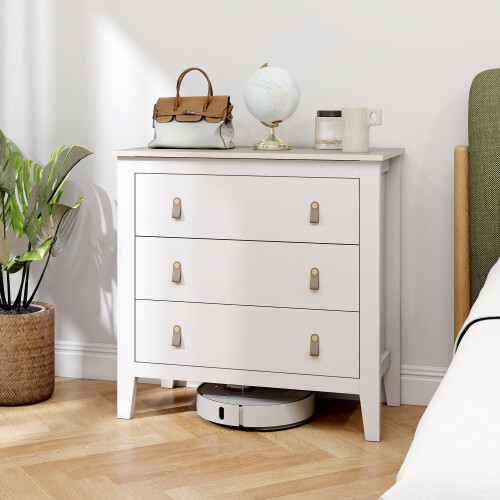 Homcom Cómoda para Dormitorio Blanco 80 x 40 x 78.5 cm 1
