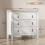 Homcom Cómoda para Dormitorio Blanco 80 x 40 x 78.5 cm 3