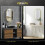 Homcom Espejo de Baño Amarillo 40 x 70 x 3 cm 4