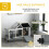 PawHut Conejera de Madera Gris 108 x 58 x 73.5 cm 6