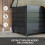 Outsunny Baúl de Exterior Gris 120 x 62 x 66 cm 5