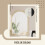 Homcom Espejo de Pared Beige 60 x 2 x 90 cm 5