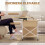 Homcom Mesa Centro Elevable Bicolor 105 x 50 x 67 cm 4