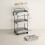 Homcom Carrito de Cocina Gris 42 x 42.5 x 76 cm 2