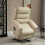 Homcom Sillón Elevador Beige 98 x 96 x 105 cm 2