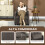 Homcom Sofá Cama Marrón 69 x 82.5 x 84 cm 5