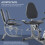 Homcom Bicicleta Estática Gris 136 x 62.5 x 98 cm 5