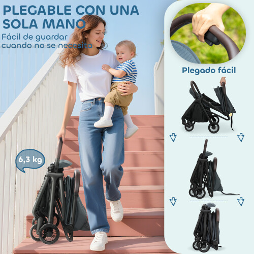 Silla de Paseo Azul 87 x 50 x 103 cm 2