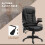 Vinsetto Silla de Masaje Negro 68 x 72 x 120 cm 3