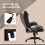Vinsetto Silla de Masaje Negro 68 x 72 x 120 cm 8