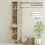 Homcom Columna de Baño Marrón 33 x 30 x 170 cm 6