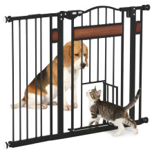 Barrera Seguridad Perros Negro 105 x 4 x 76.2 cm