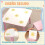 Mesa para Niño Rosa 60 x 60 x 44 cm 3