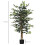 Homcom Planta Artificial Verde 15 x 15 x 130 cm 3