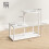 Homcom Estantería de Almacenaje Blanco 40 x 20 x 34.5 cm 3