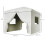 Outsunny Carpa Plegable Blanco 300 x 300 x 280 cm 3