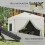 Outsunny Carpa Plegable Blanco 300 x 300 x 280 cm 4