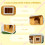 PawHut Casa para Perro Marrón 85.5 x 62 x 60 cm 6