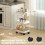 Homcom Carrito de Cocina Blanco 42 x 42.5 x 76 cm 4