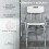 Homcom Silla de Ducha Gris 53.5 x 52 x 90 cm 3