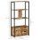 Homcom Estantería Marrón 58 x 24 x 122 cm 3