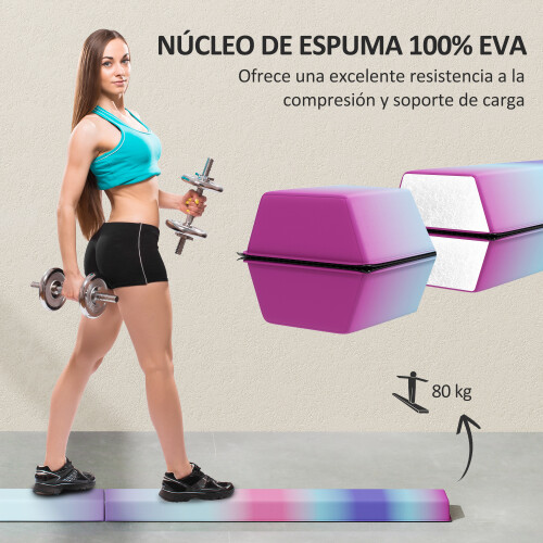 Barra de Equilibrio Multicolor 236 x 15 x 6.5 cm 2