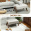 Homcom Reposapié Beige 69 x 47 x 36 cm 4