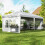 Outsunny Carpa Plegable Blanco 585 x 295 x 270 cm 2
