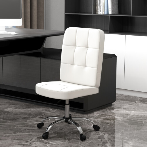 Vinsetto Silla de Oficina Blanco 45 x 59 x 100 cm 1