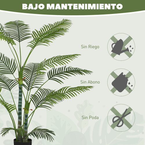 Homcom Palmera Artificial Verde 20 x 20 x 170 cm 1