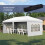 Outsunny Carpa Plegable Blanco 585 x 295 x 270 cm 4