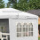 Outsunny Carpa Plegable Blanco 585 x 295 x 270 cm 6