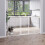 PawHut Barrera para Perros Blanco 206 x 90 cm 2