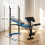 Homcom Banco de Pesa Bicolor 155 x 56.5 x 120 cm 2