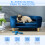 PawHut Sofá para Perro Azul 86 x 55 x 33 cm 4