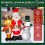 Outsunny Hinchables de Navidad Multicolor 150 x 45 x 150 cm 2