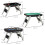 Homcom Mesa de Multijuego Negro 120 x 88 x 79 cm 3