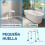 Homcom Taburete de Ducha Blanco 32.2 x 41 x 54 cm 3
