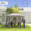 Outsunny Carpa Plegable Bicolor 405 x 340 x 285 cm 3