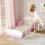 Cama Infantil Rosa 150 x 77 x 60 cm 5