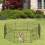 PawHut Parque de Perro Negro Ø180 x 61 cm 3
