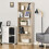 Homcom Librería Marrón 63 x 29.5 x 176 cm 4