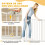 PawHut Barrera de Seguridad Blanco 87 x 3.5 x 78 cm 6