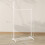 Homcom Burro para Ropa Blanco 86 x 43 x 171 cm 2